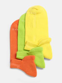 Jack & Jones - Men Solid Multicolor Socks (Pack of 3)