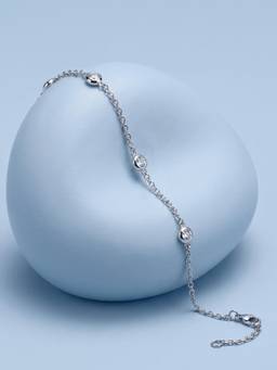 Palmonas - Starlight Delicate 925 Sterling Silver Station Bracelet