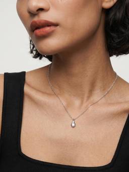 Palmonas - Molten Drop 925 Sterling Silver Necklace