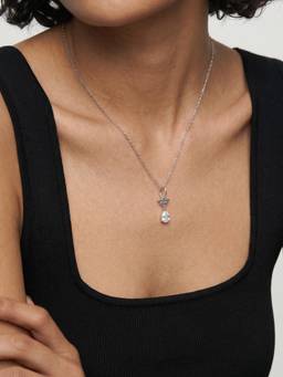 Palmonas - Elegant Bell Pendant 925 Sterling Silver Necklace