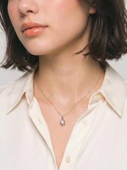 Palmonas - Crystal Glow 925 Sterling Silver Necklace