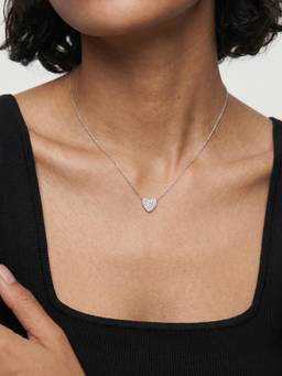Palmonas - Radiant Heart 925 Sterling Silver Necklace