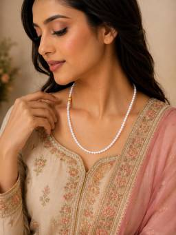 Opal Touch - Classic Gemstone Gold Plated Necklace