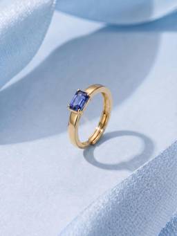 Palmonas - Classic Stone 925 Sterling Silver Adjustable Ring