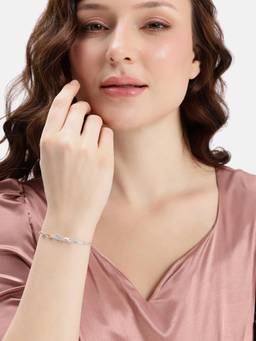 MINOUS - 925 Silver Play Pop Mini Flower Bracelet