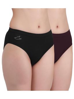 FREECULTR - Womens Micro Modal Mid Rise Hipster with Medium Rear Coverage (Pack of 2)