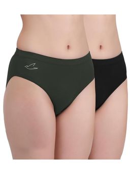 FREECULTR - Womens Micro Modal Mid Rise Hipster with Medium Rear Coverage (Pack of 2)