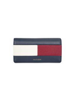 Tommy Hilfiger - Women's Flap Wallet With Sling Laramie - Navy Blue
