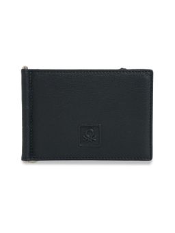United Colors of Benetton - Men's Money clip Wallet Bencor - Navy Blue