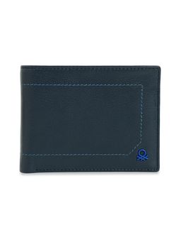 United Colors of Benetton - Men's Pass case Wallet Galway - Navy Blue
