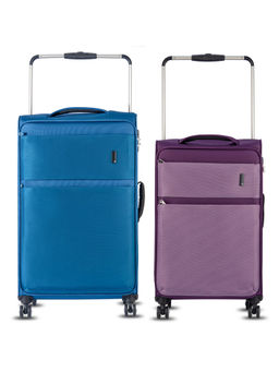 it luggage - Debonair 22 2058 08 Two Tone Blue 80 Purple White 71cm Trolley Bag