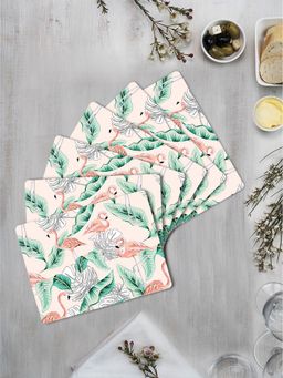 Space of Joy - Summer Flora Premium Printed Rectangular MDF Wooden Placemats