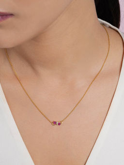 Zavya - Infinity Gold Plated 925 Sterling Silver Necklace