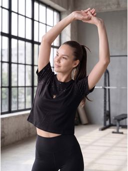 Cardio Bunny - Women's Boxy Fit Crop T-Shirt