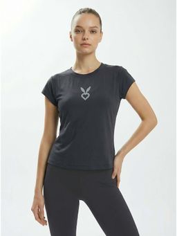 Cardio Bunny - Women's Body-Contoured Slim Fit T-Shirt