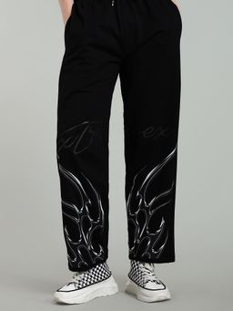 XTREMEX - Pure Cotton Nova Women Loose Fit Printed Trackpant