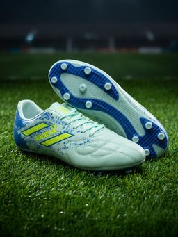 LIBERTY - LEAP7X ACTIVE-606 Sea Green Sports Lacing Football Shoes for Kids