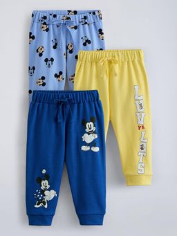 Hopscotch - Multi-Color Character Joggers (Pack of 3)