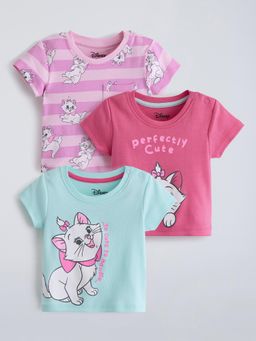 Hopscotch - Multi-Color Character Round Neck T-shirts (Pack of 3)