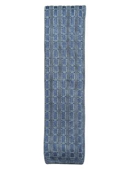 The Tie Hub - Blue Knitted Neck Tie