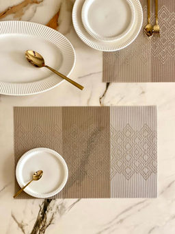 Mason Home - Pewter Table Mats (Pack of 6)