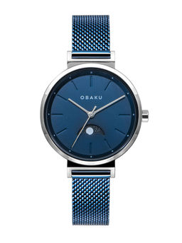 Obaku - Maane Arctic V243LMCLML Blue Dial Multifunction Watch For Women