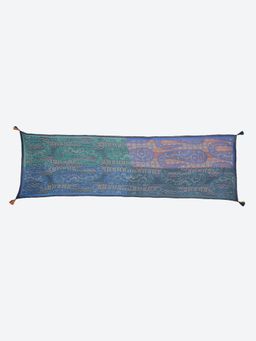 Label Ritu Kumar - Blue Rio Printed Scarf