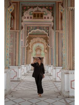 SPACE - Pataka Black Co-Ord Set