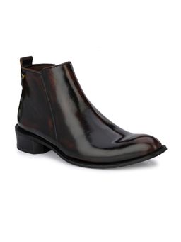 Delize - Brown Solid Brush Off Mens Cowboy Boots