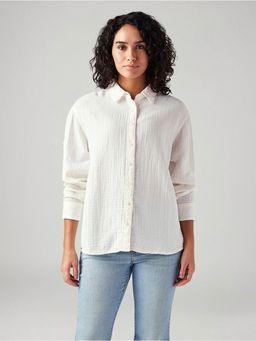 Levi's - Women's Textured Regular Fit Shirt