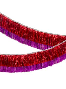 Meri Meri - Red & Pink Tinsel Garland