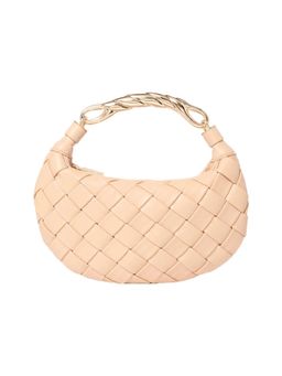 Forever New - Willa Weave Metal Handle Handbag with Detachable Strap