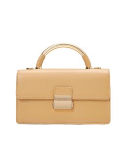 Forever New - Kaylee Top Handle Brown Mini Bag with Detachable Strap