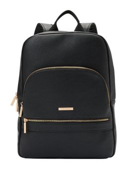 Forever New - Solid Black Laptop Backpack