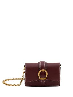 MIRAGGIO - Dee Solid Wine Wallet With Detachable Strap