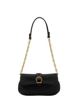MIRAGGIO - Eveie Solid Black Small Handbag (S)