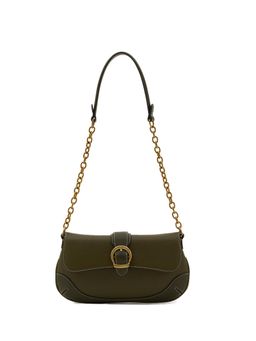 MIRAGGIO - Eveie Solid Green Small Handbag (S)