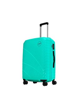 Skybags - Streax Turquoise Hard Luggage Check-in Trolley with 8 Wheel & Combination Lock