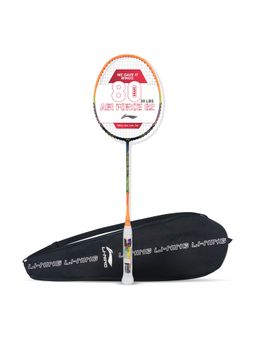 Li-Ning - Air-Force 80 Lite G2 Strung Badminton Racquet (Navy, Orange 80 g)