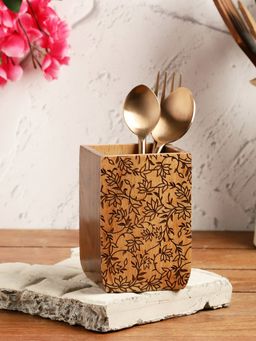 VarEesha - Gul Sheesham & Beech Wood Cutlery Holder