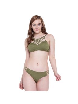La Intimo - SeaOath Bikini and Panty Resort/Beach Wear - Olive
