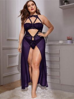 XIVIR - Womens Sleepwear Babydoll - Purple
