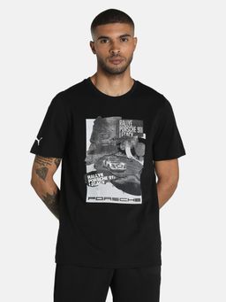Puma - Porsche Legacy Motorsports Statement Men Black T-Shirt