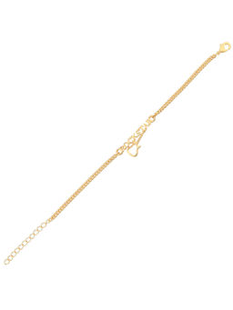 Voylla - Gold Tone ROCKSTAR Rakhi