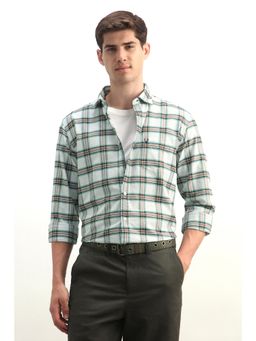 Allen Solly - Men Multi-Color Classic Fit Check Full Sleeves Casual Shirt
