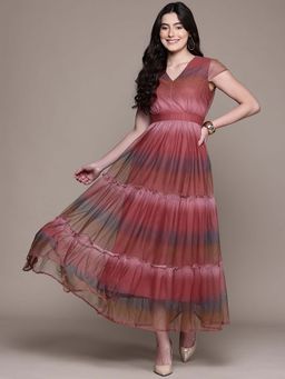 Aarke Ritu Kumar - Dusky Pink Hues Long Dress