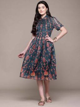 Aarke Ritu Kumar - Blue Sandro Long Dress