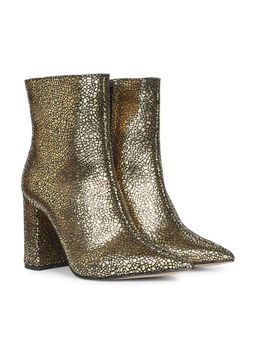 Saint G - Womens Black Stretch Suede Ankle Boots