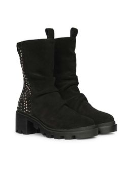 Saint G - Womens Black Leather Boots