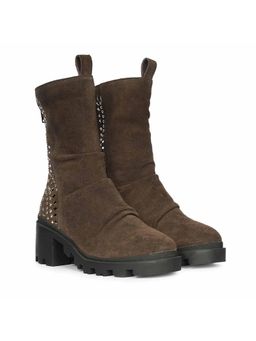 Saint G - Womens Brown Leather Boots